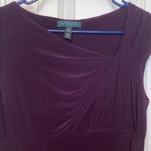 Eggplant purple Ralph Lauren dress size8
